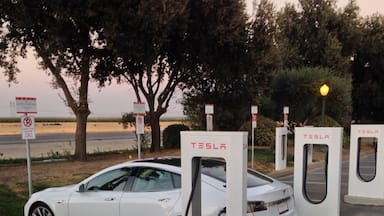 Nice place to charge your Tesla!