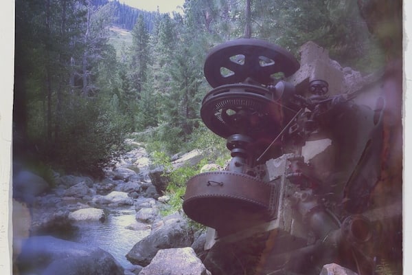Another view of the Pelton Wheel power plant on Jamison Creek.