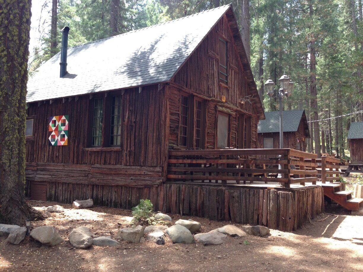One of the cabins you can rent at Camp Layman. 