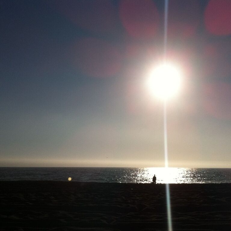 Easy access to beach and views of Goat Rock and hang gliders.  