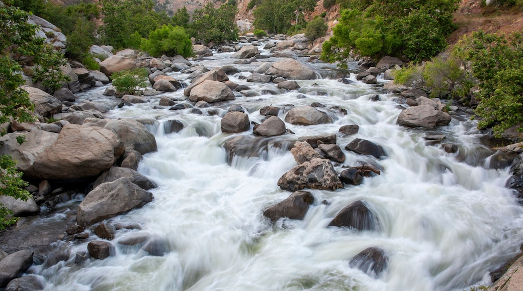 Long Exposure of rapids on the Kern River in Kernville, California