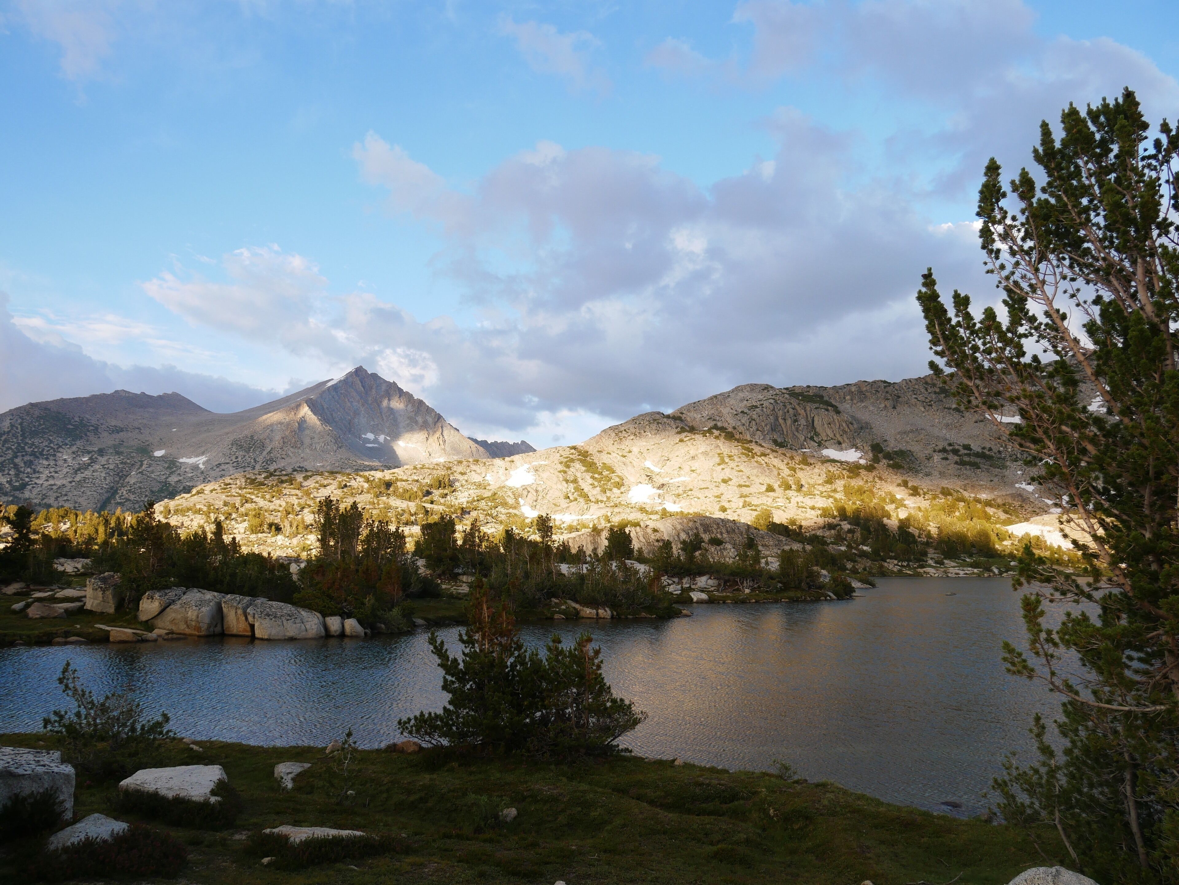 Campsite at Mary Lake on the JMT #Adventure