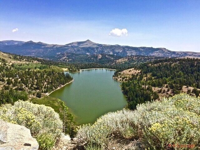 Beautiful secluded lake.