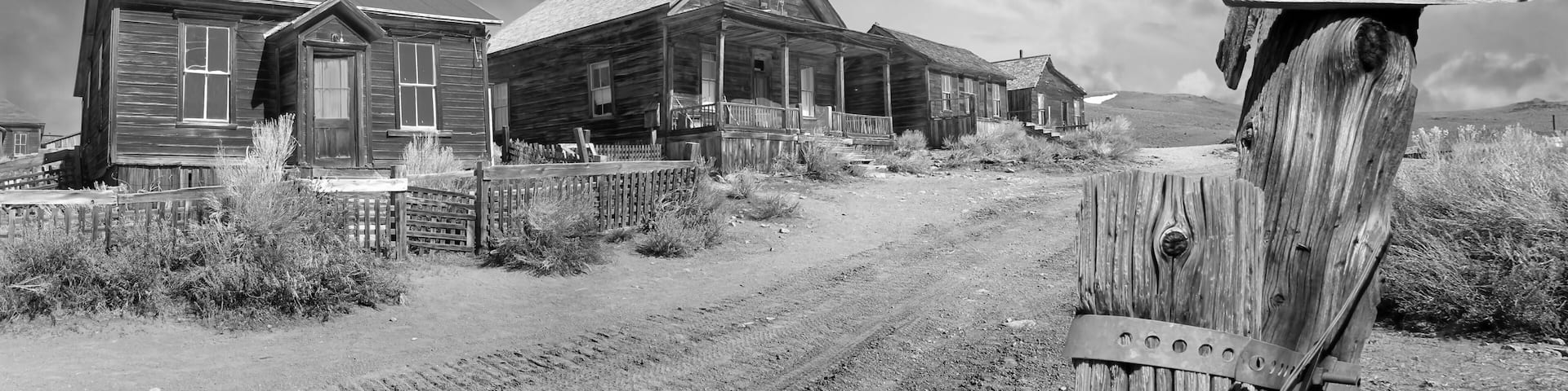 The Ghost Town of Bodie, in the State Park of California