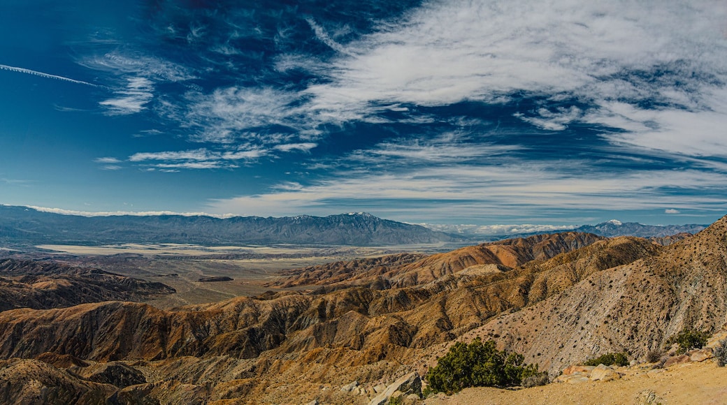 Immersive panorama view near the San Andreas Faultline in California