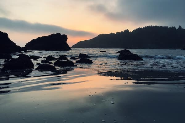 Sunset at College Cove