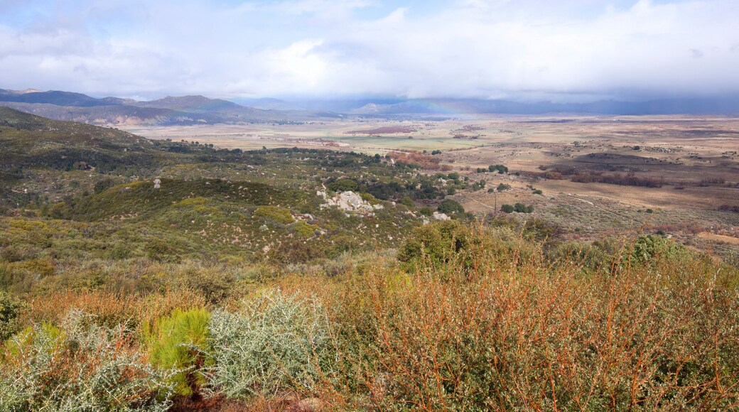 Big valley at Lake Henshaw overlook