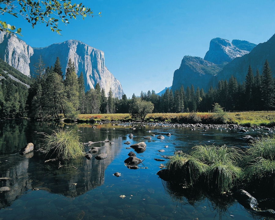 Yosemite valley from tunnel view, Yosemite National Park, California, USA
