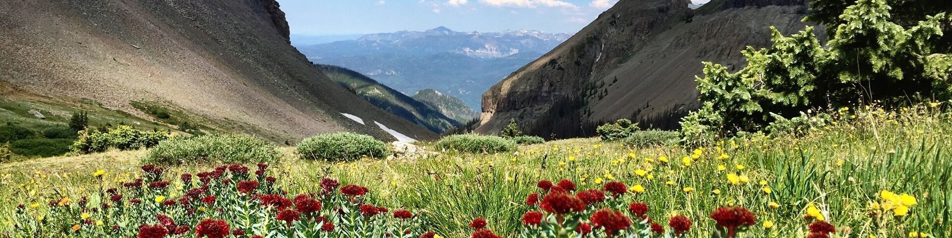 Entering into the Weminuche Wilderness in the San Juan mountains of southwestern Colorado. Accessible from either the western side or eastern side of Elwood Pass close to Pagosa Springs. This hike starts at 11,345 ft and tops out at 12,350 ft. Continuing on this hike you end up at Crater Lake. #takeahike