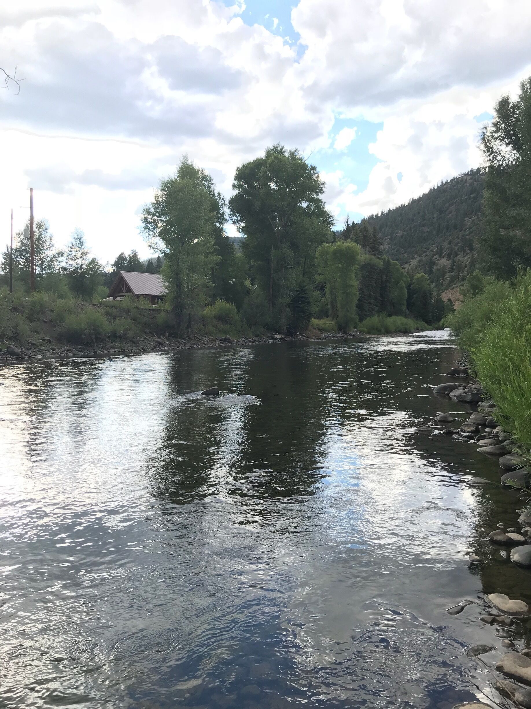 Great spot to sit by the river or do some fly fishing #lifeatexpedia #river #colorado
