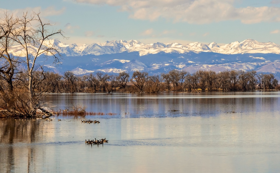 Barr Lake State Park in Brighton, Colorado