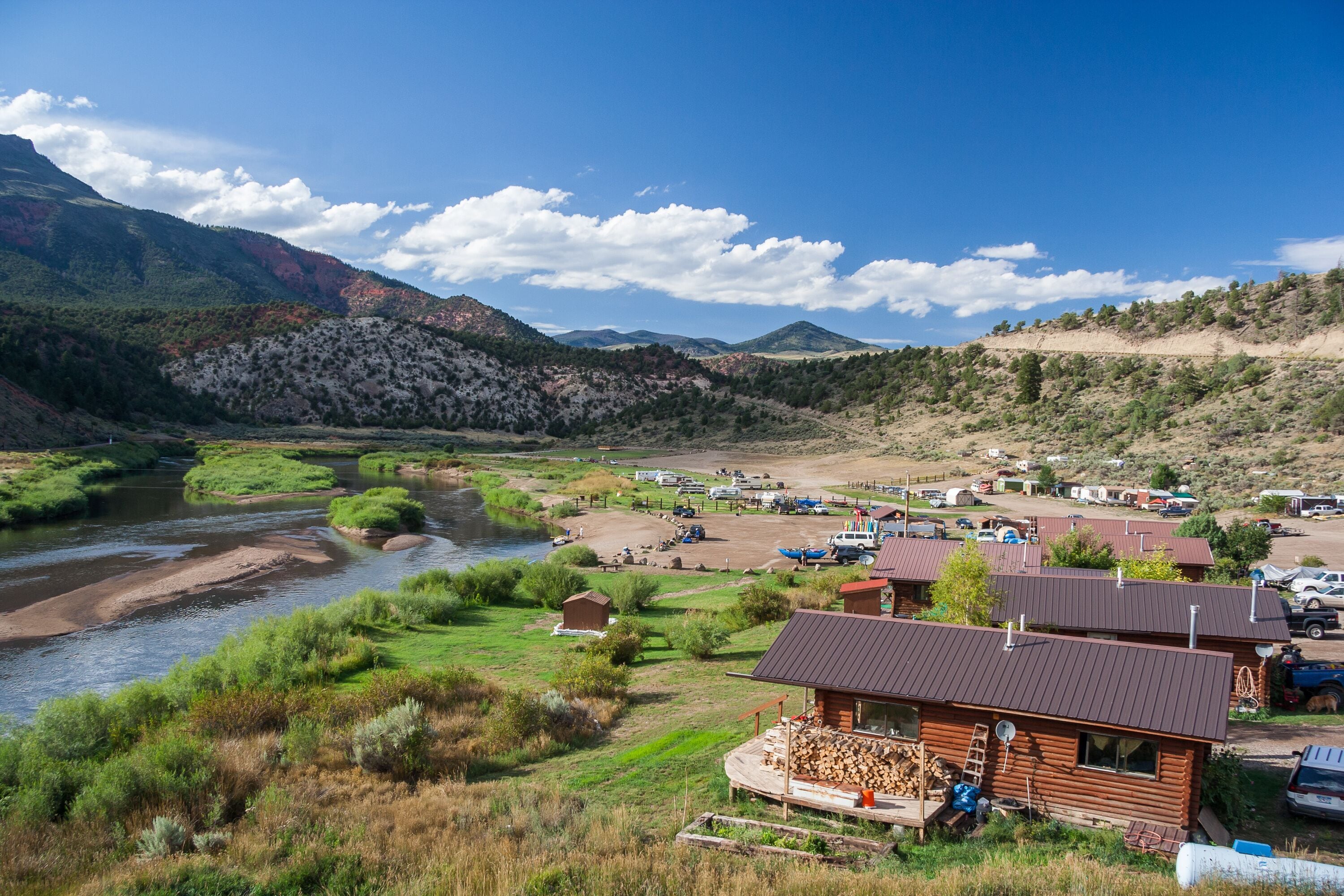 Hot Sulphur Springs on Colorado River, Colorado,   USA