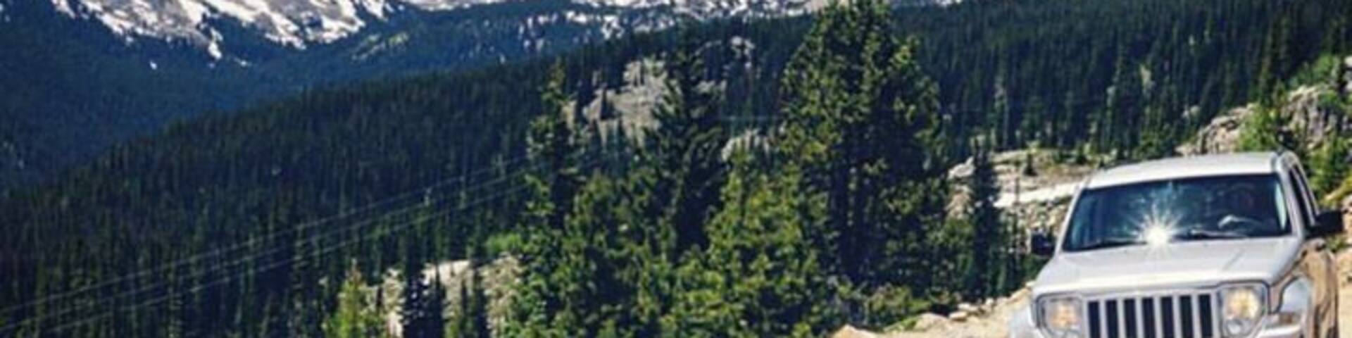 #off-roading in our #jeep #hagermanpass #turquoiselake #leadville #colorado #rockymountains