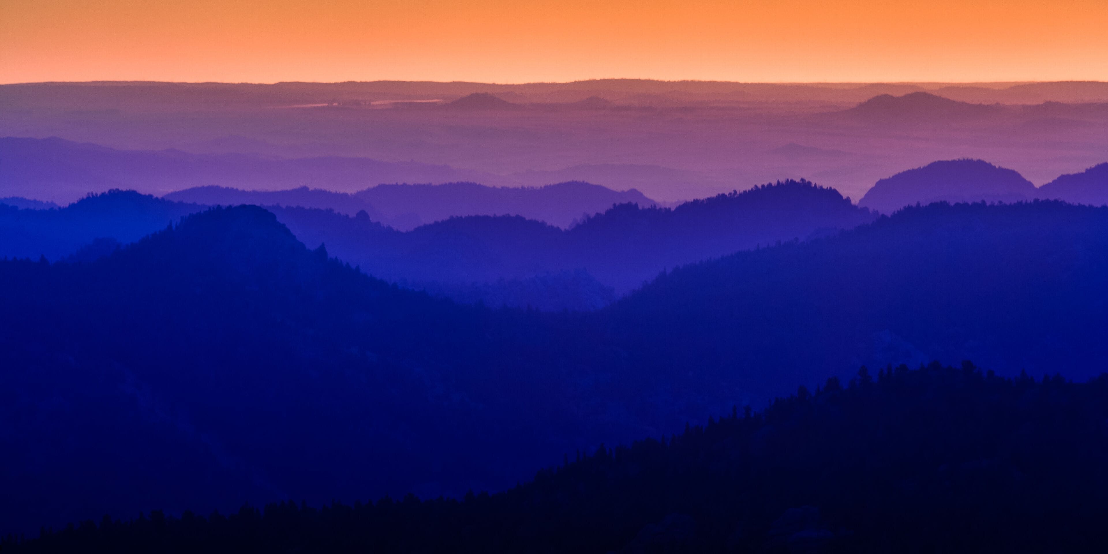 Sunrise in the Laramie Mountains of Colorado