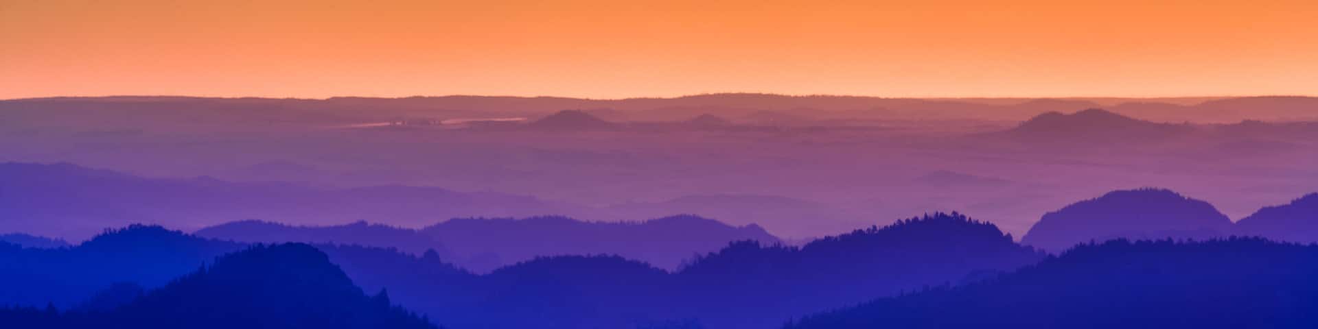 Sunrise in the Laramie Mountains of Colorado