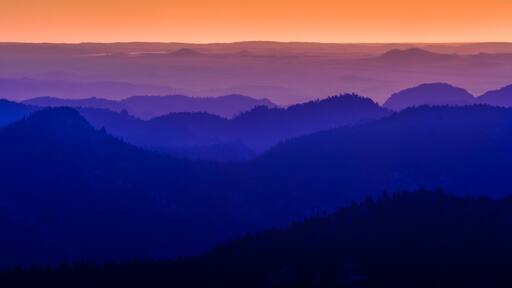 Sunrise in the Laramie Mountains of Colorado