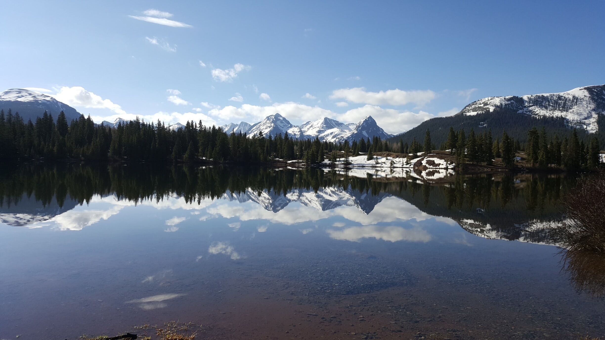 Easy to find spot, just off the highway.
#reflections