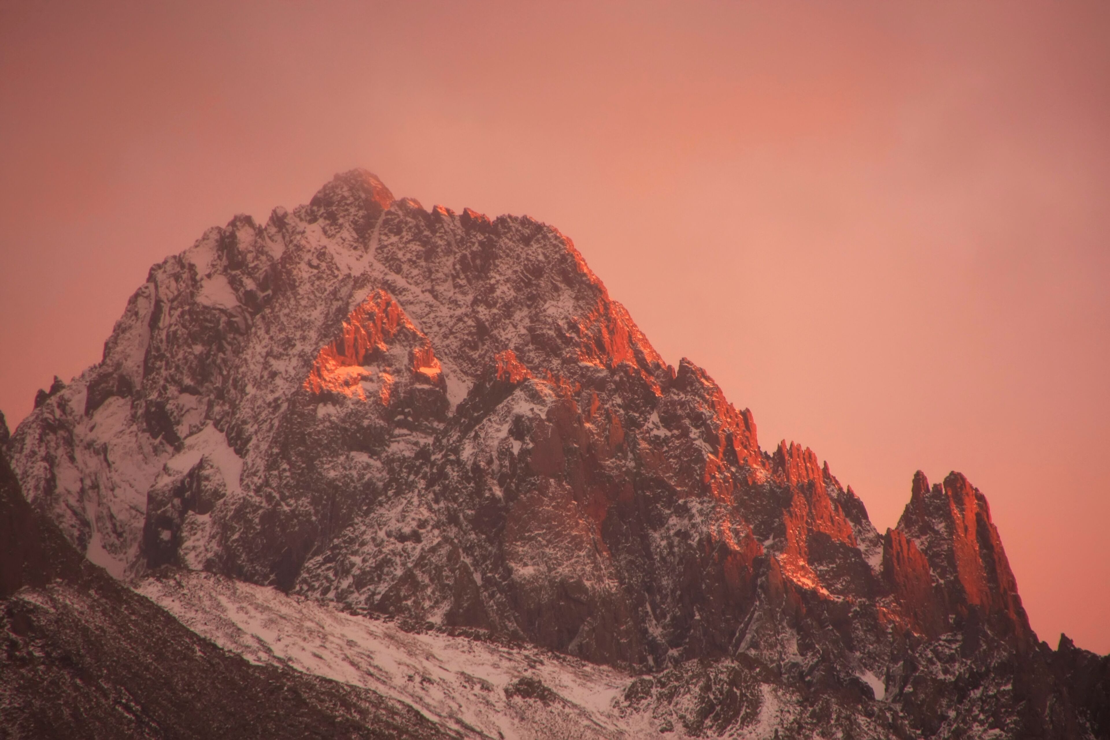 Mount Sneffels at sunrise, Colorado