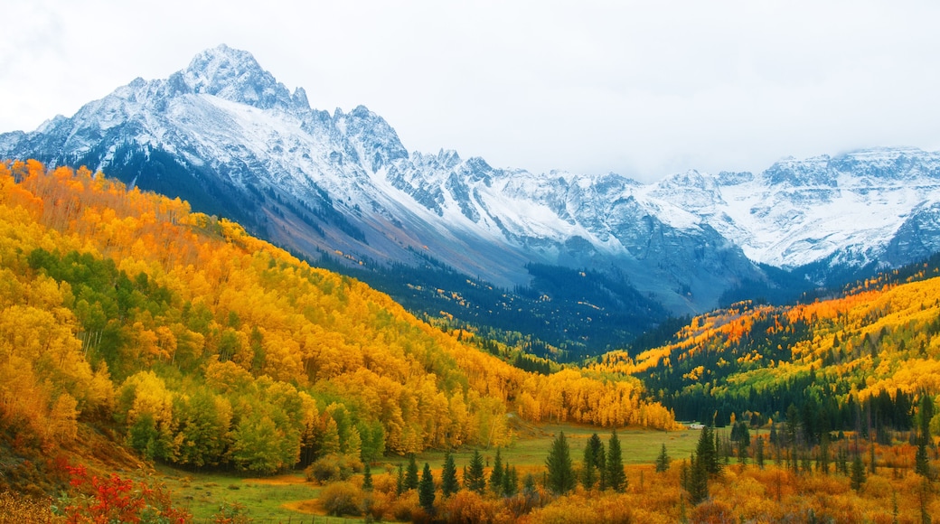 Mount Sneffels near Ridgway Colorado in Autumn