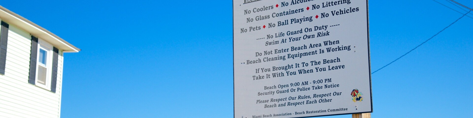 Old Lyme mit einem Beschilderung