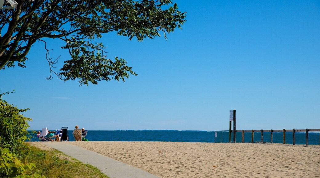 Old Lyme som viser strand
