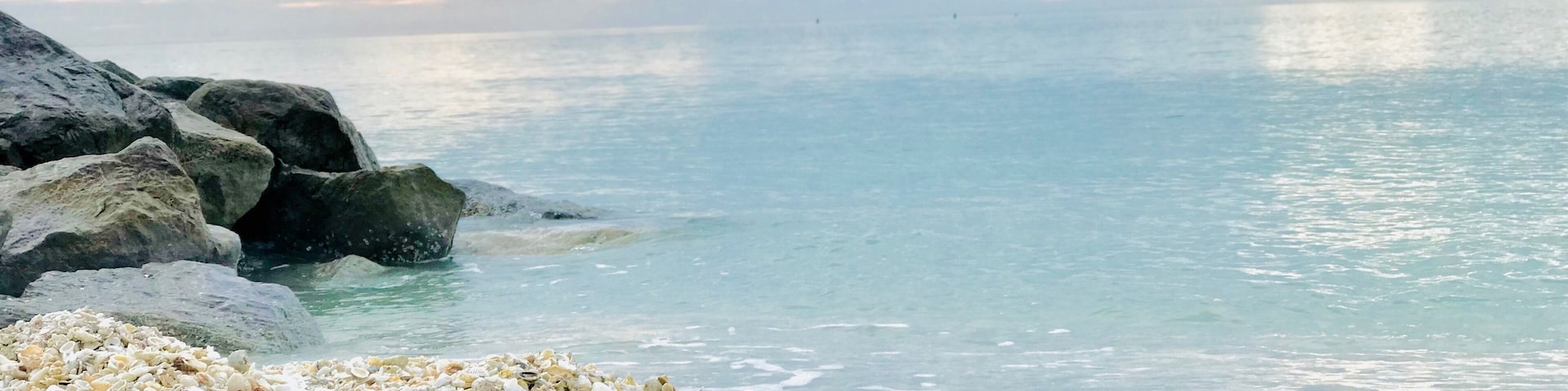 My favorite beach because there are almost more shells than sand #adventure