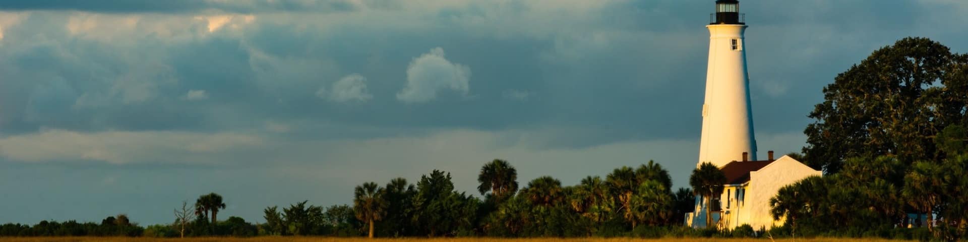 The St. Marks Lighthouse is the second oldest lighthouse in Florida. It was originally built in 1828 and has gone through many reconstruction period including being renovated in 2018. While it is a main attraction, the refuge itself is renown for major bird migrations and for seeing alligators.