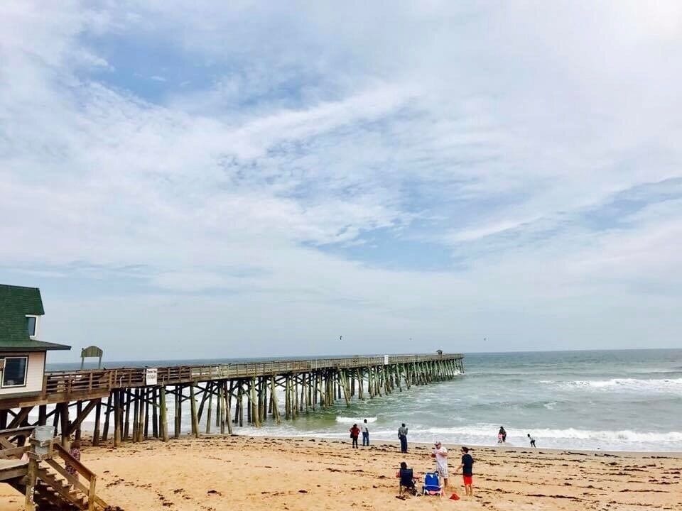 The pier @ Flagler Beach 🌊 
This coastal town is definitely worth a look!
#BeachBound
