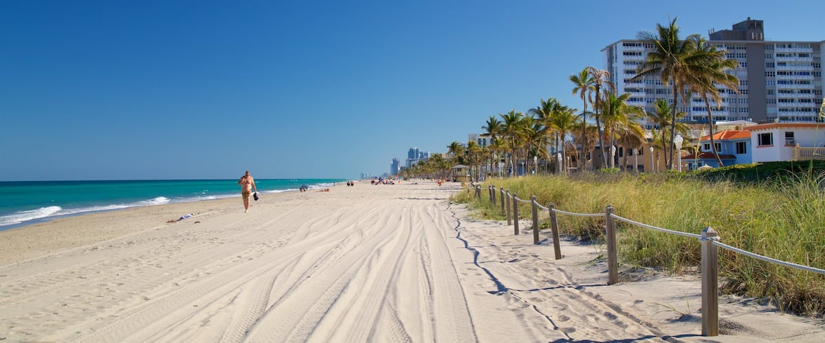 Hollywood Beach featuring general coastal views and a beach