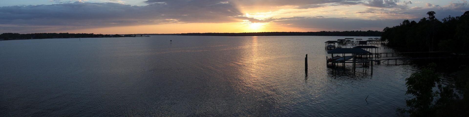 Sunset on Doctors lake Florida