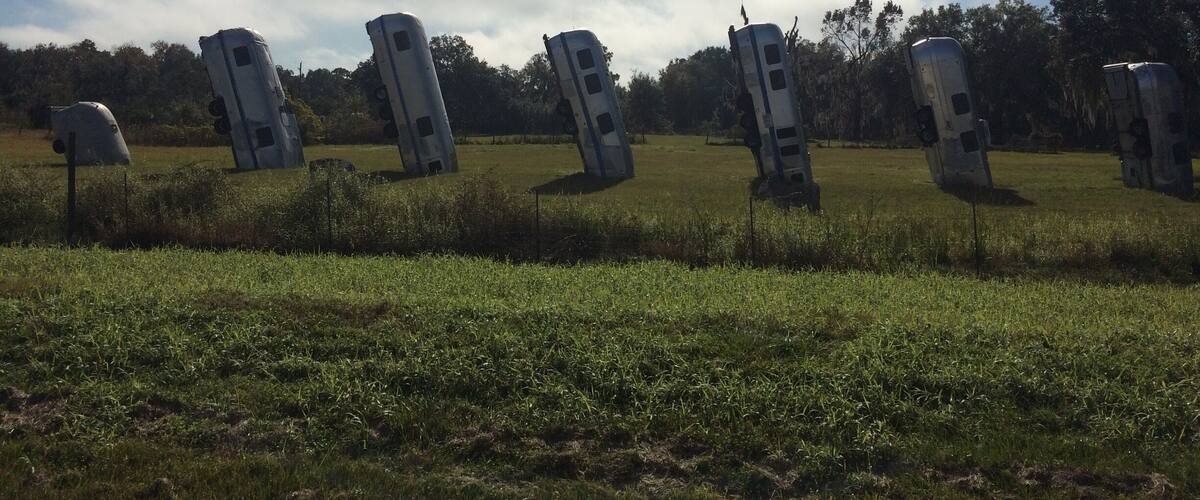 So there is Cadillac Ranch, VW Bug Ranch, and also Airstream Ranch. Any others out there?