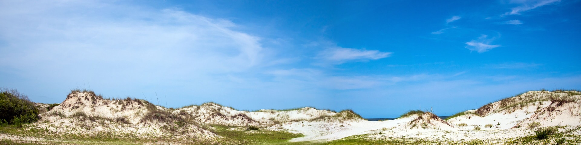 Sand dunes at Cumberland Island National Seashore.