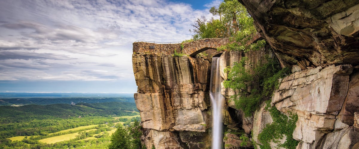 This place is definitely a local gem.  Rock City on the border of TN and GA is an unbelievable spot!