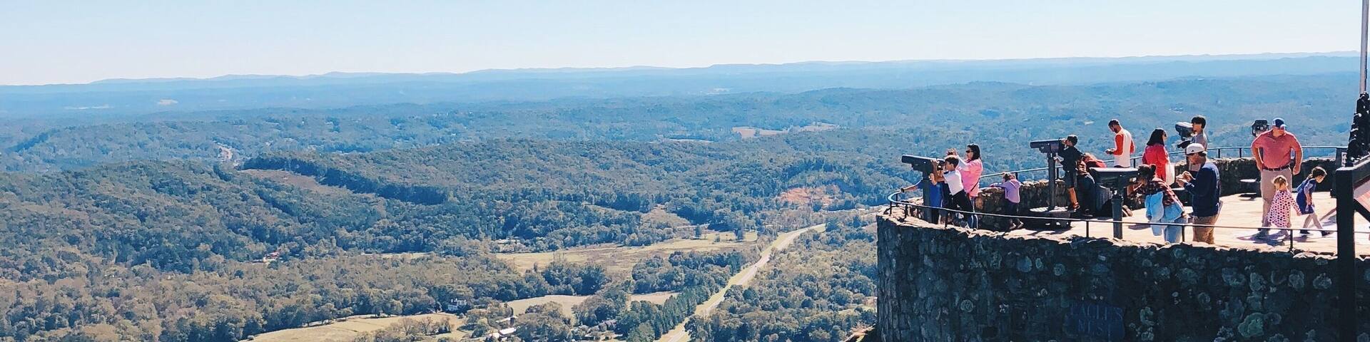 Looking over seven states #seesevenstates #lookoutmountain #mountain #georgia #tennessee #Adventure