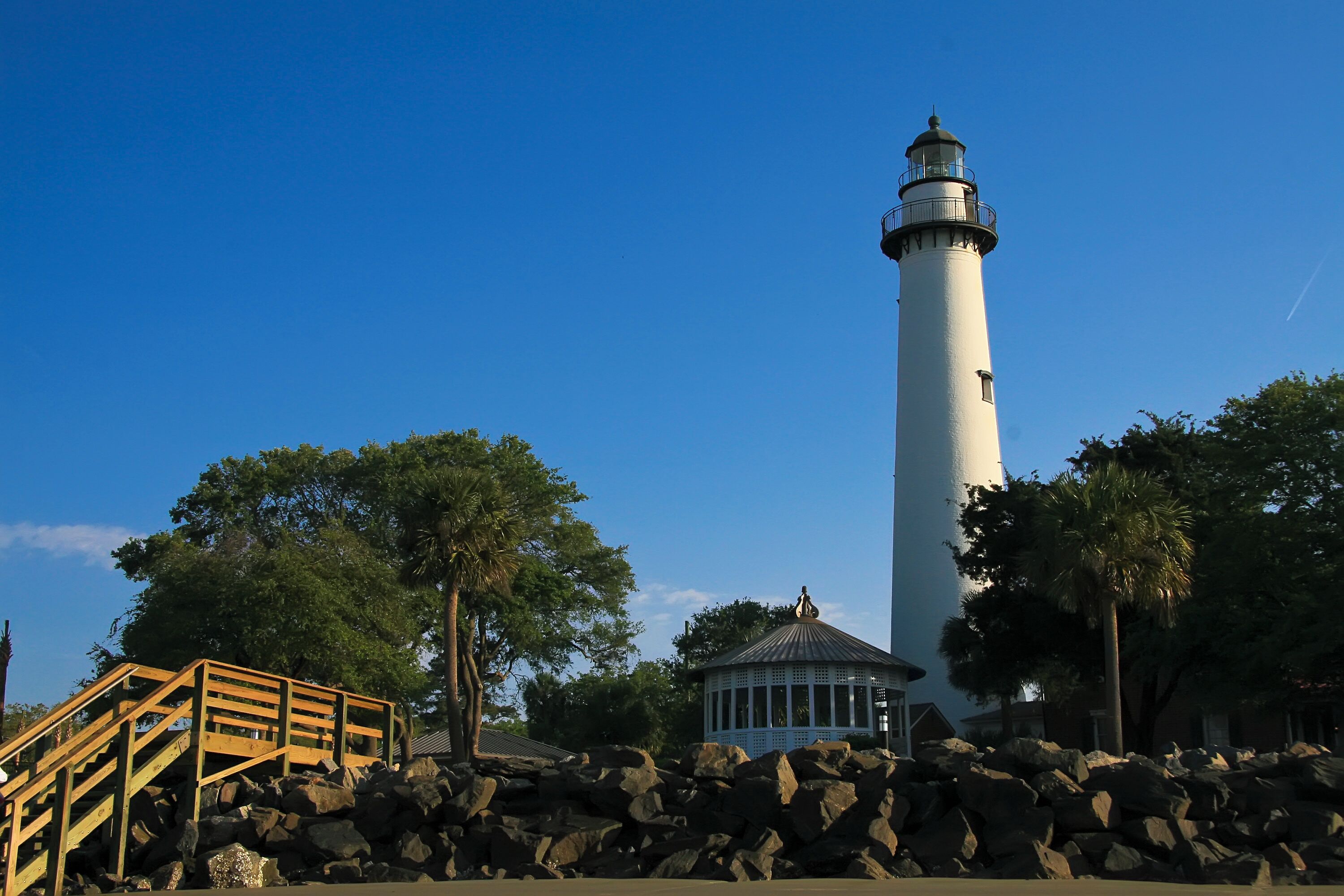 A beautiful park to explore around the lighthouse, and access to a wide beach. This is a wonderful, out of the way, island worthy of an overnight stay in order to explore. Some great little restaurants and lovely parks.