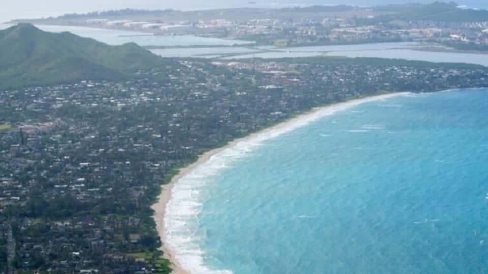 Helicopter tours from Turtle Bay Resort is a great way to see the island.