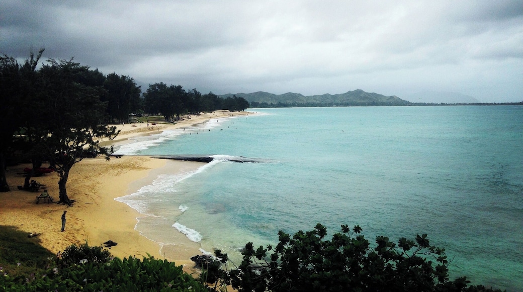 One of my favourite beaches on Oahu. Quiet, peaceful, and in a small town.