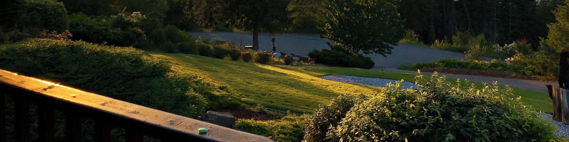I came to Idaho with my family for a vacation and from the deck of the hut where we stayed at you could see this beautiful view of the lake, the trees and the mountains far in the back. I took this photo at the sunset and I love how it turned out with all the colors, the textures, highlights and shadows.
#Adventure #travel #idaho #photography