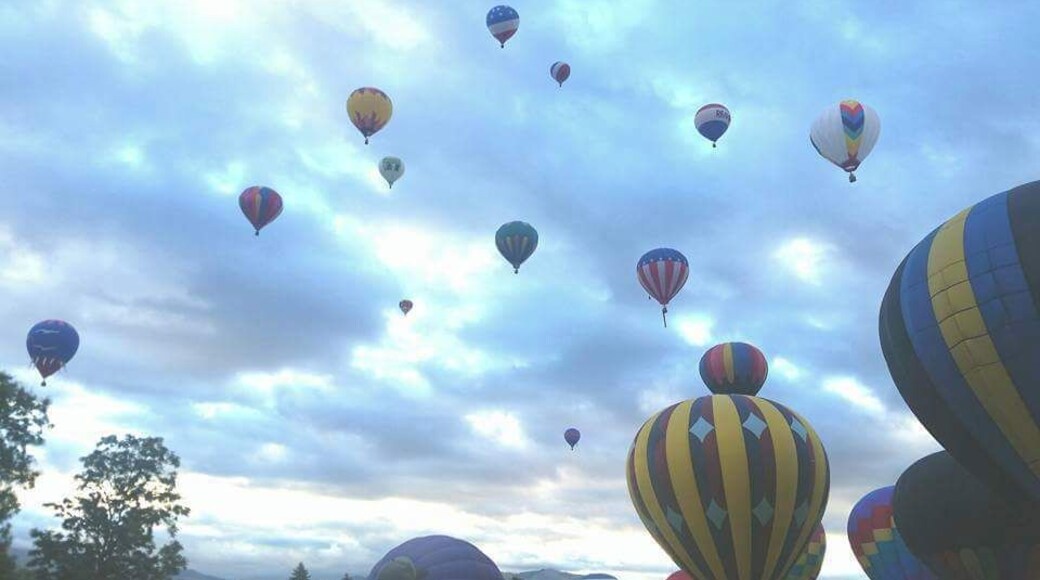 Balloon Festival in Idaho #colorful
