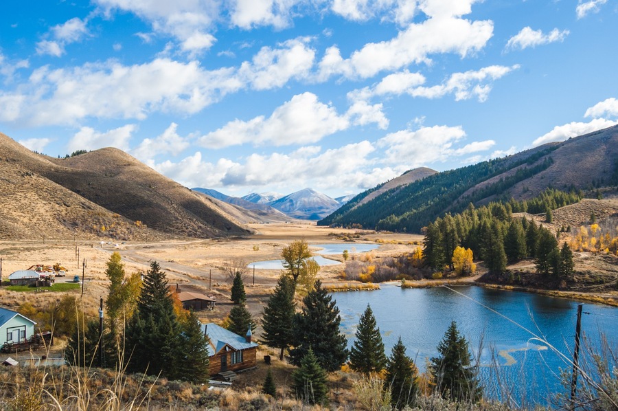 Deer Creek in Hailey, Idaho
