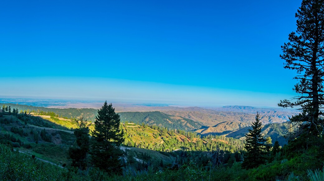 Panoramic view from Bogus Basin Idaho