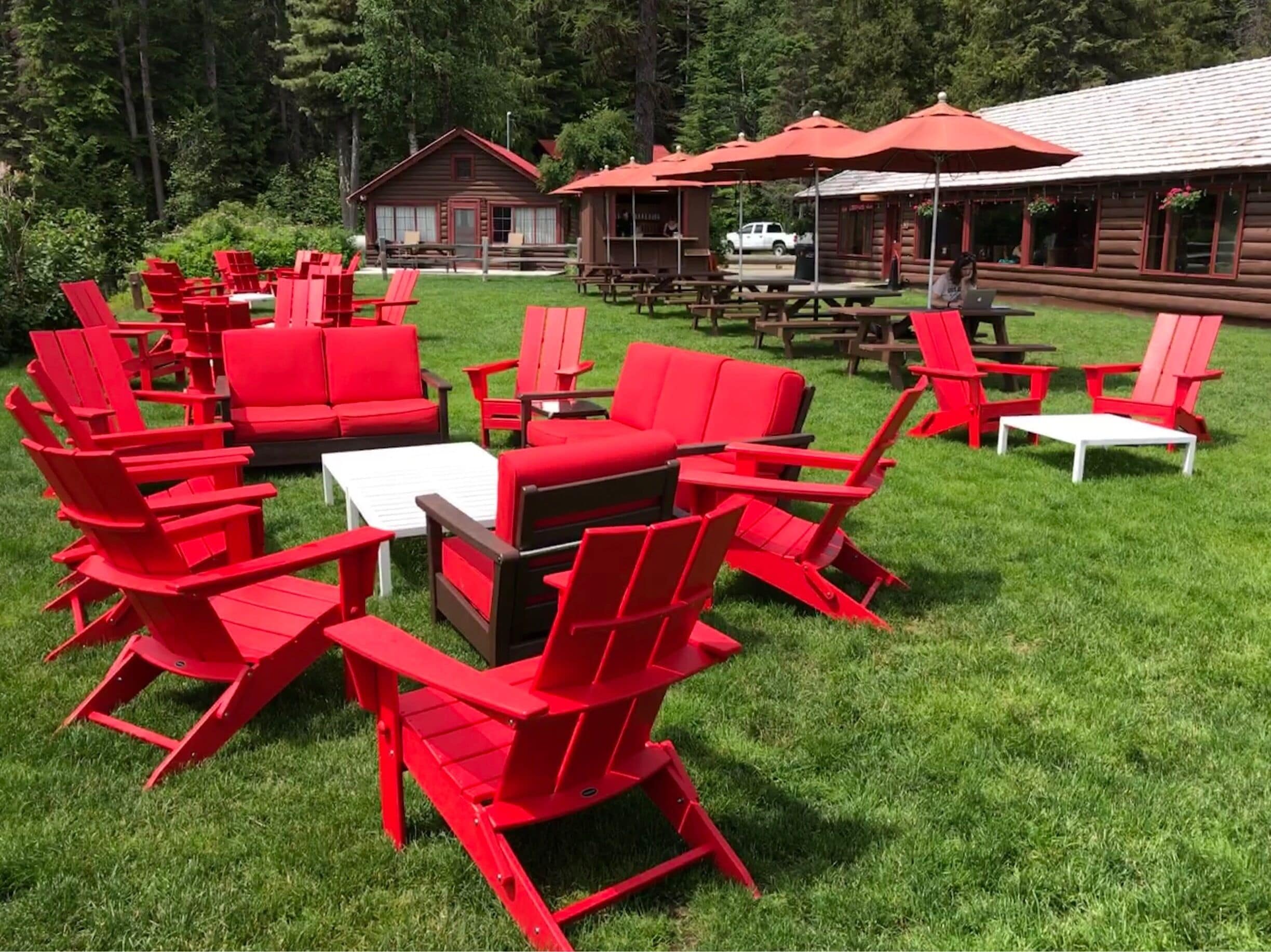 If at Priest Lake, boat to Elkins for Lunch