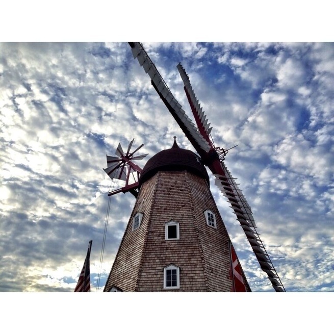 The Danish Windmill at Elk Horn.
#localgem