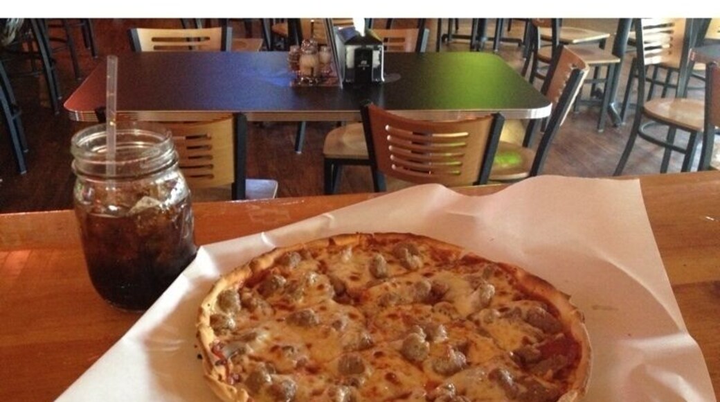 Delicious thin sliced pizza, best restaurant in Estherville, IA. #Delicious