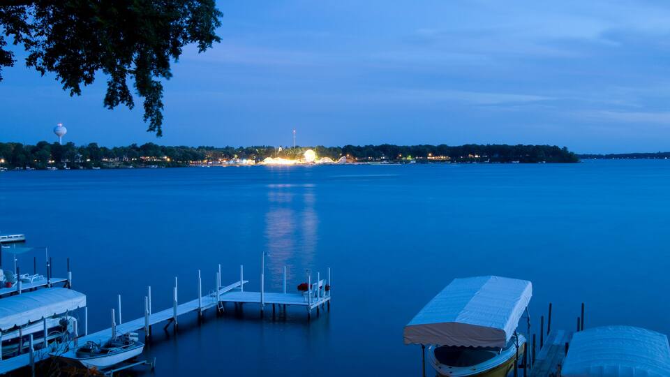 Dusk on Okoboji, Iowa