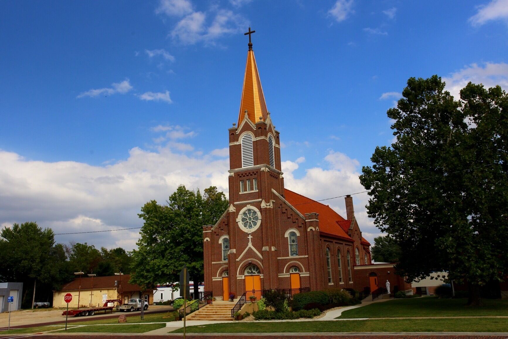 Nice Catholic Church in Holton KS