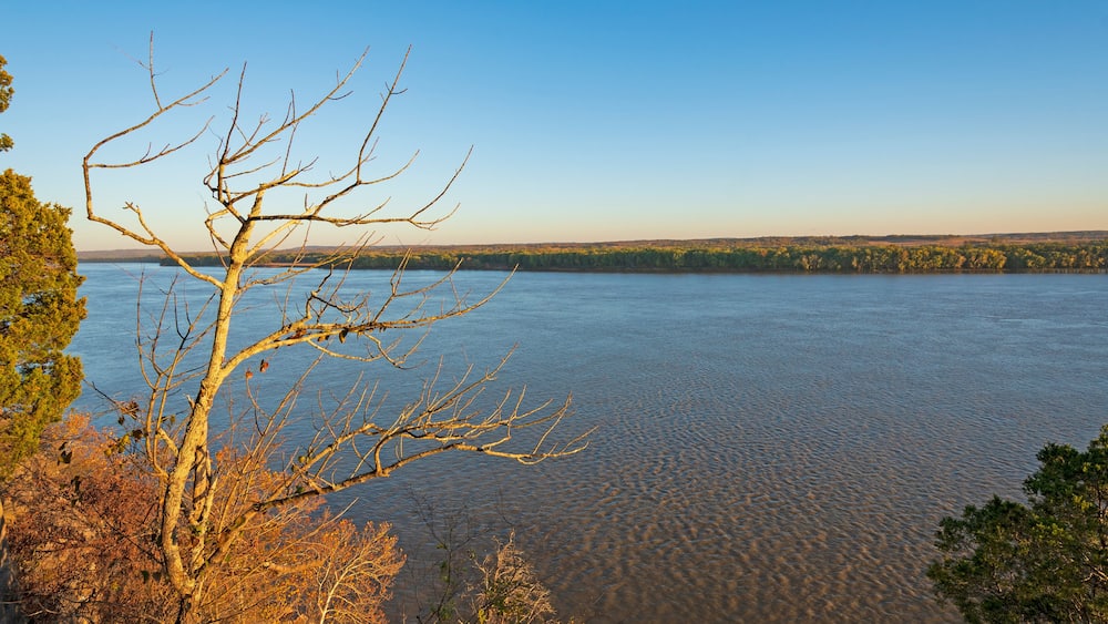 Evening Light on the Ohio River