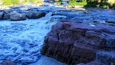 Waterfalls at Sioux Falls