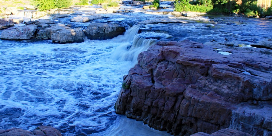 Waterfalls at Sioux Falls