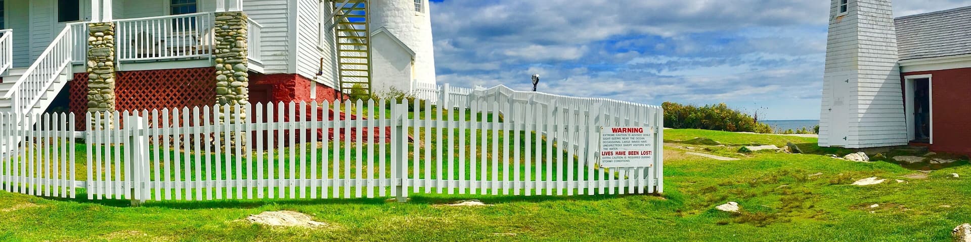 Hard not to take a beautiful picture at this location the day I was there. Such white puffy clouds and a piercing blue sky!